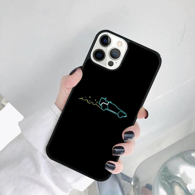 Back To the Future DeLorean Phone Case Cover For iPhone 17 Air 15 16 14 11 12 13 Pro MAX Plus