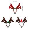 Holiday Pet Headpiece Reindeers Style Soft Ear Regulable Dog Accessory For Christmas Photography