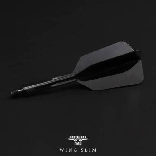 CONDOR AXE WING SLIM M Black Condor Ax Wing Slim Dart Flight Medium