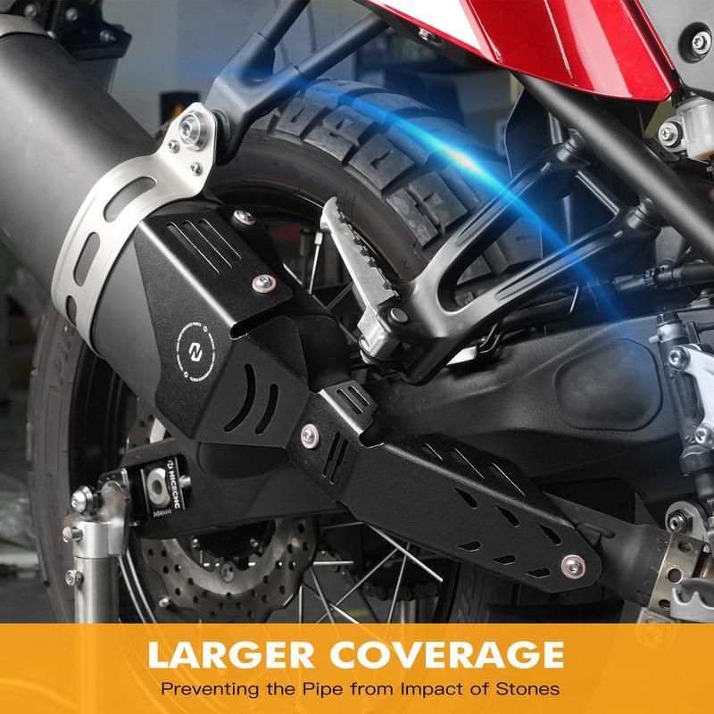 Für Yamaha 2019-2024 Tenere 700 T7 XTZ700 Auspuffschutz Schalldämpferrohr Schutzabdeckung Tenere700 TENERE700 2021 2022 2023 2024