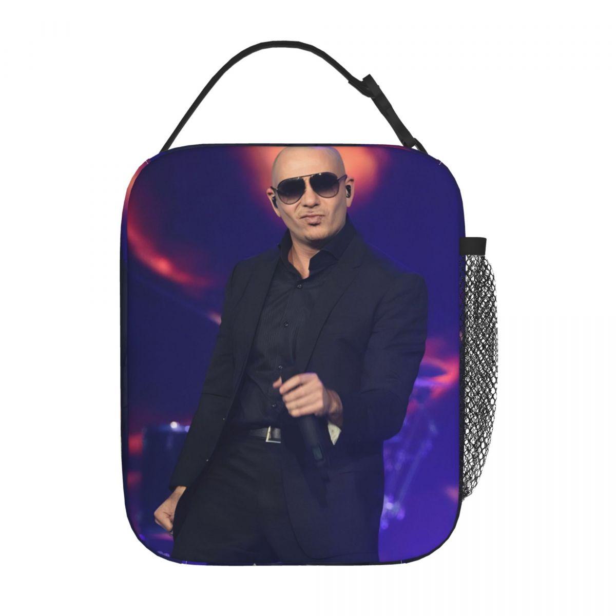 Mr Worldwide Sac à Lunch Boîte à Lunch Portable Pique-nique en Plein Air Sac Isotherme Imprimé Sac Fourre-tout Rétro en Oxford Sacs Alimentaires One Size