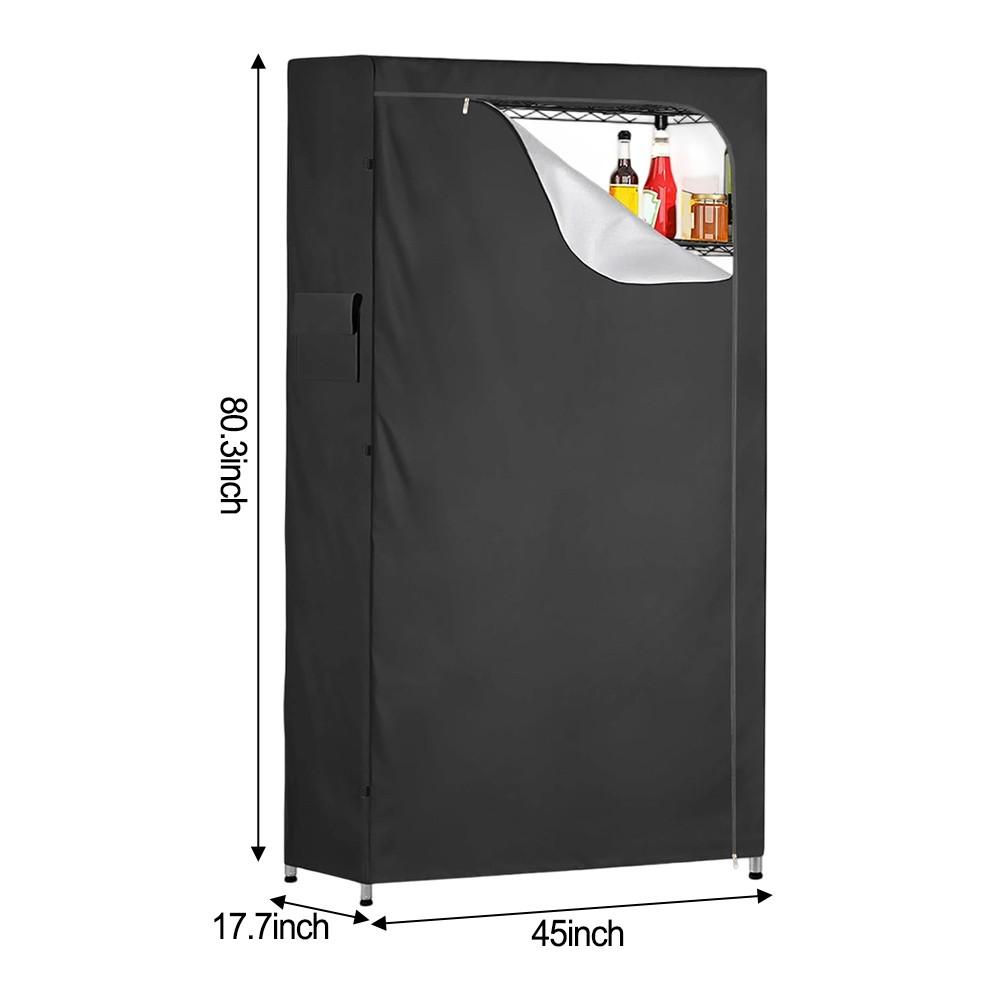 Schwere Regalabdeckung Drahtregalabdeckung Leicht zugänglicher Reißverschluss