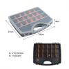 Hardware Parts Storage Box Removable Dividers Tool Organizer