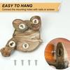 Tree Faces Decor Outdoor,Outdoor Statues Old Man Tree Hugger Bark Ghost Face Decoration Funny Yard Art,Tree Decorations