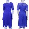 2024 European & American Off-Shoulder Lace Pencil Skirt Dress for Women