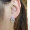 Huitan Brilliant Women's Drop Earrings with Cubic Zirconia Fashion Accessories for Wedding Party Modern Design Earrings Jewelry