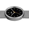 BRAUN and Unisex Watch BN0021BKSLMHG Black Dial with Silver Mesh Strap Men's, Women's,