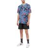 Adidas Originals T Shirts Men's Blue Crew Neck Moderate Straight Fit H09061