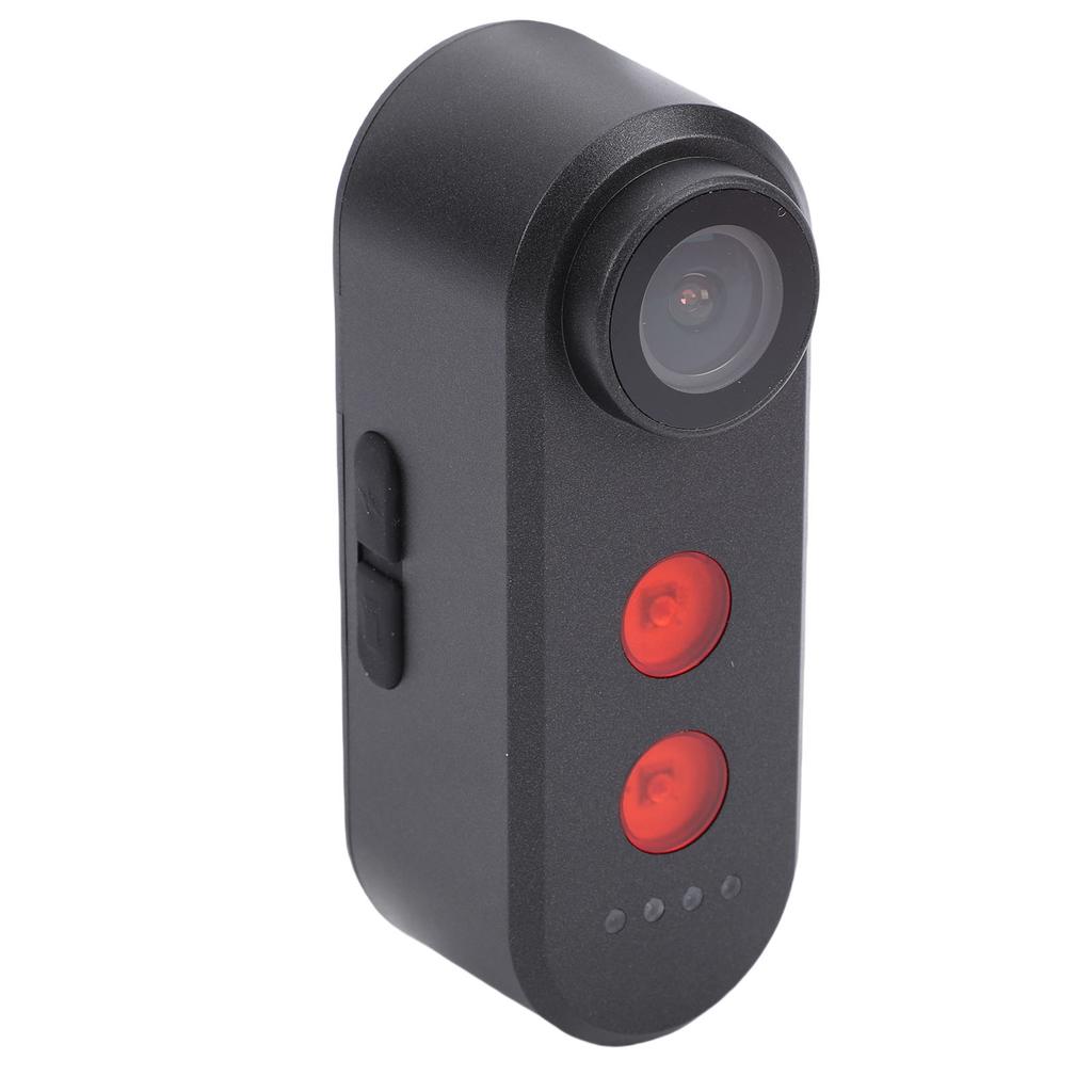 Bike Camera with Tail Light 1080P Prevent Shake Recorder Water Proof 140 Wide Angle Rear View Camera Brake Taillight for Outdoor Cycling