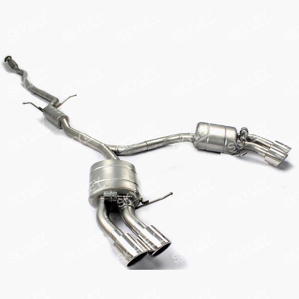 Porsche Macan Turbo 2.0T (2017-2019) Catback Exhaust System with Tips
