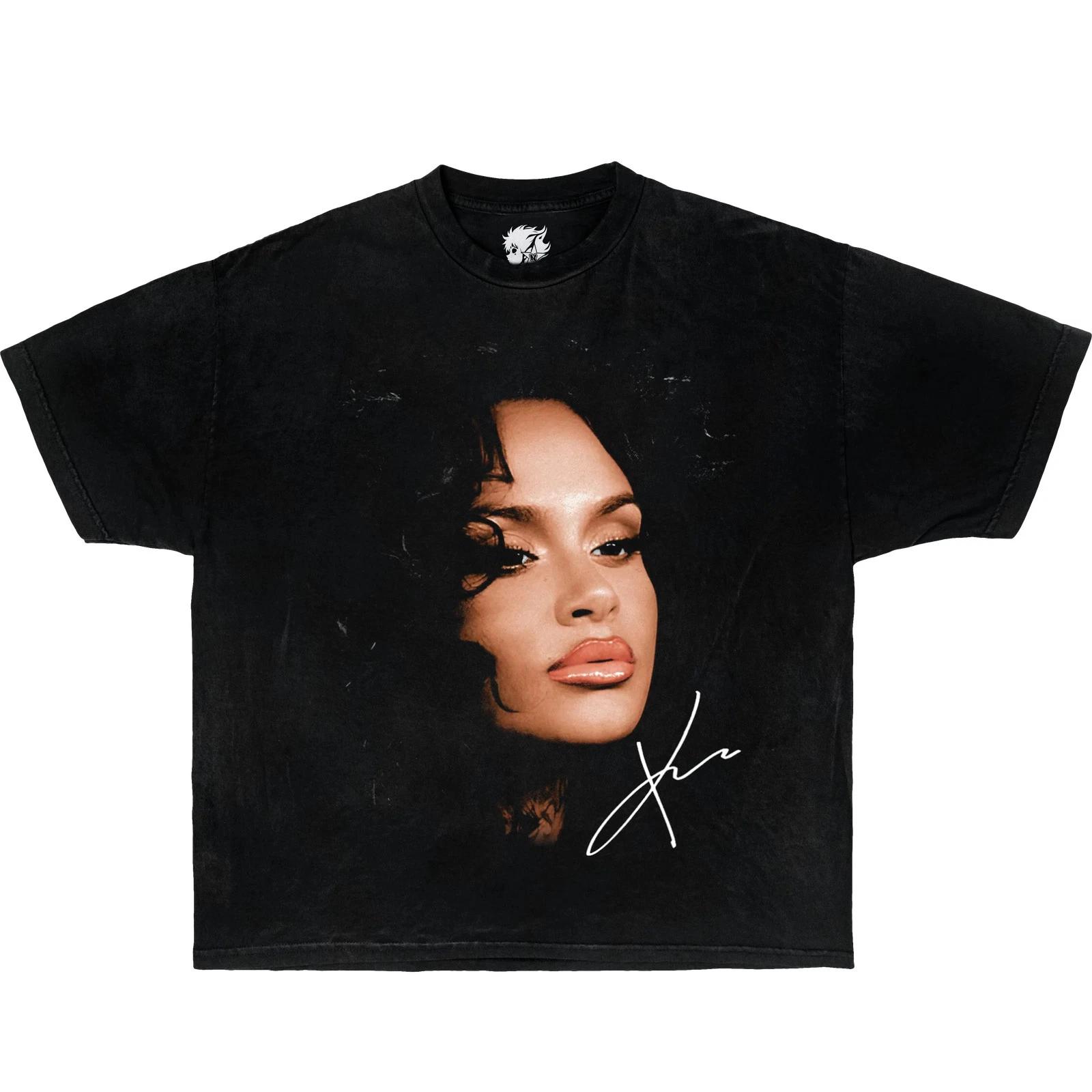 

Kehlani Face Boxy Vintage Boxy Tee Shirt oversized t-shirt streetwear y2k M