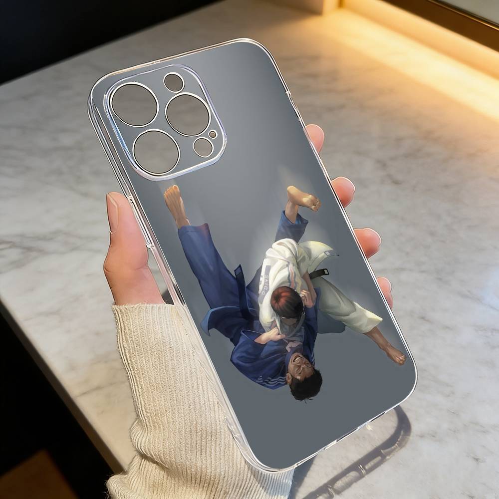 J-Jujitsu J-Judo Phone Case Transparent Silicone Soft For iPhone 17 16 15 14 13 12 11 Mini Pro Max Plus iPhone14ProMax
