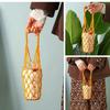 Hand-Woven Net Bag, Water Cup, Drink Coffee Portable Bag, Reusable, Hand-Held Water Kettle Bag, Drink Bag, Decorative Net Bag