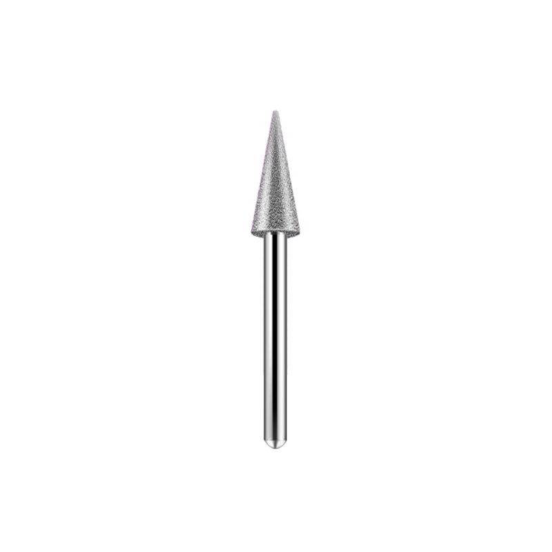 Diamond Grinding Head, 3mm Shank, Cylindrical for Jade Carving and Polishing.