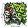 Eternal Life Artificial Plant Wall Panel DIY Artificial Fern Grass  Background Wall Decoration