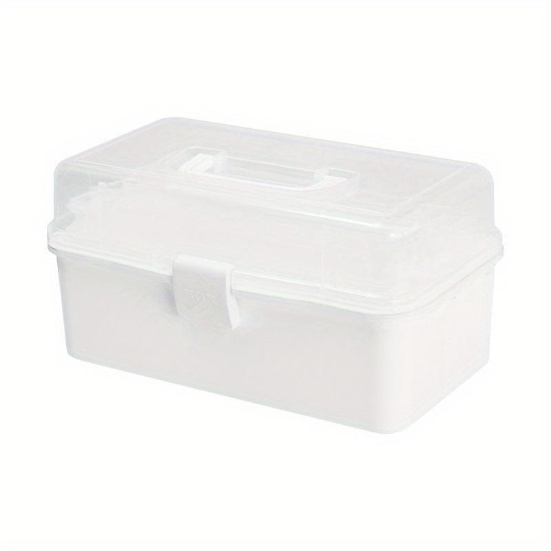 Mehrzweck-Haushaltsmedizinbox, kleine Aufbewahrungsbox für Kunstwerkzeuge, Aufbewahrungsbox für Malerbedarf, multifunktionale Aufbewahrungsbox, Haushaltsaufbewahrung, Schreibtischaufbewahrung