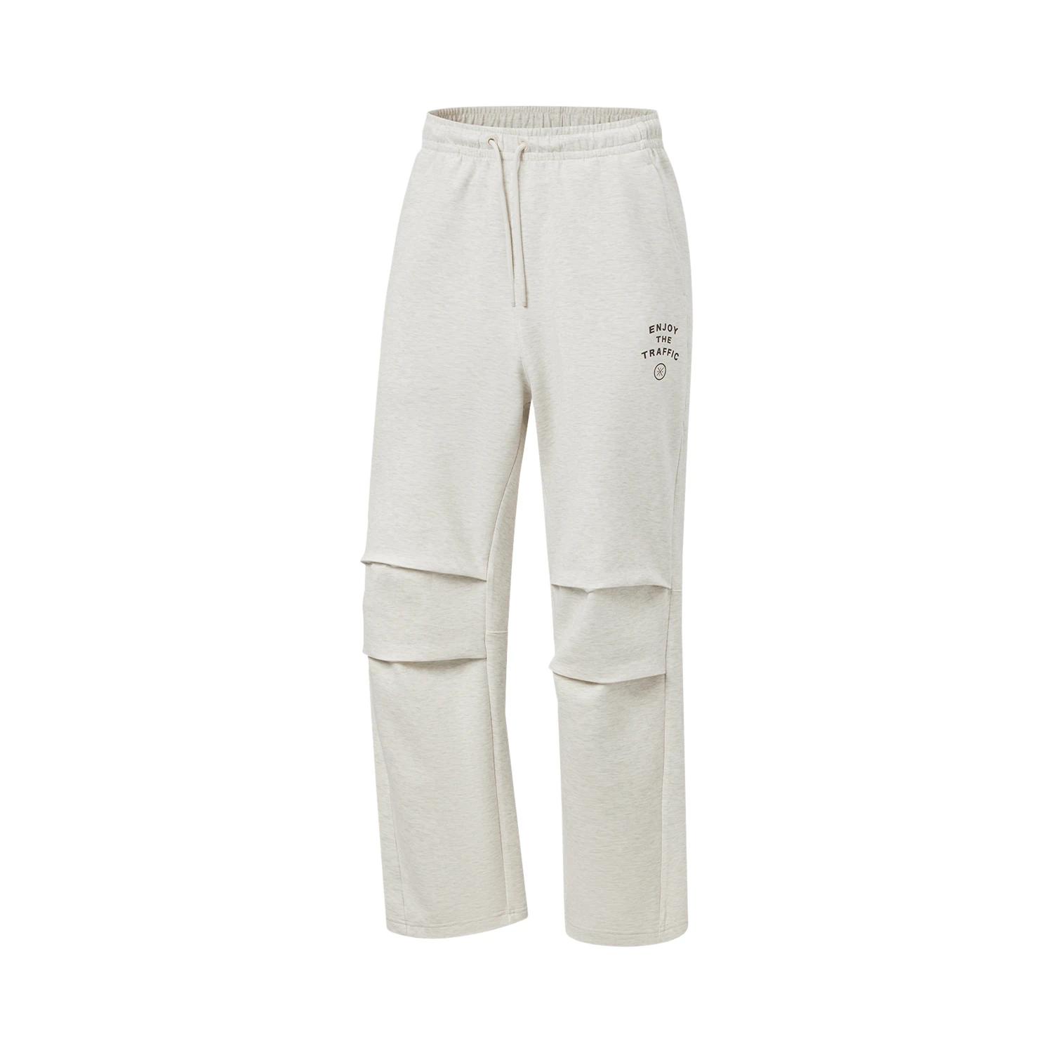 Li-Ning Wade Series Letter Lace-Up Soft Simple Versatile Casual Pants Men bottoms AKLW413-2 XXL