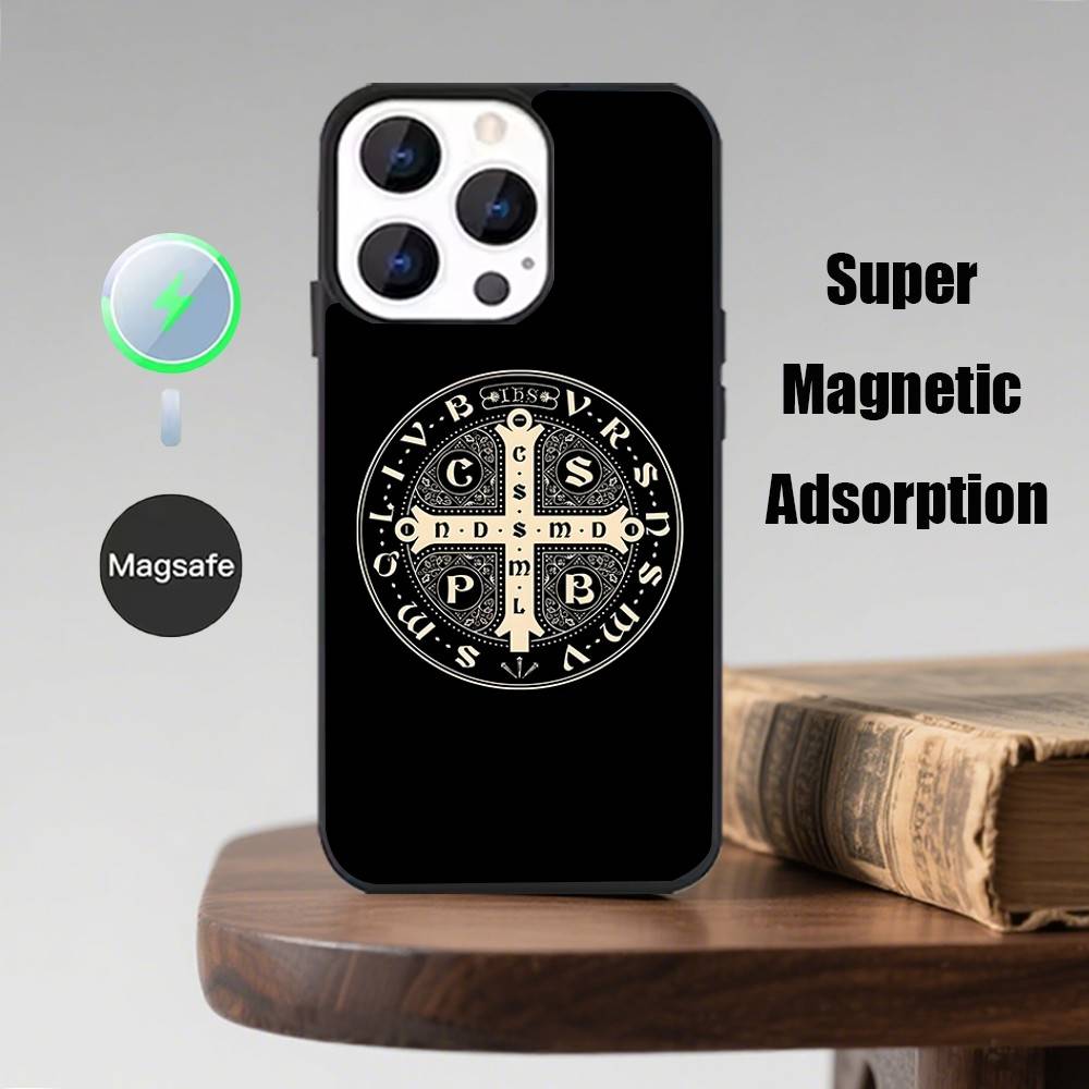 Orthodox Christian Cross Icon Phone Case  For iPhone 16,15,14,13,12,11,Pro,Max,Plus,Mini,Magsafe,Magnetic Wireless Charging Case