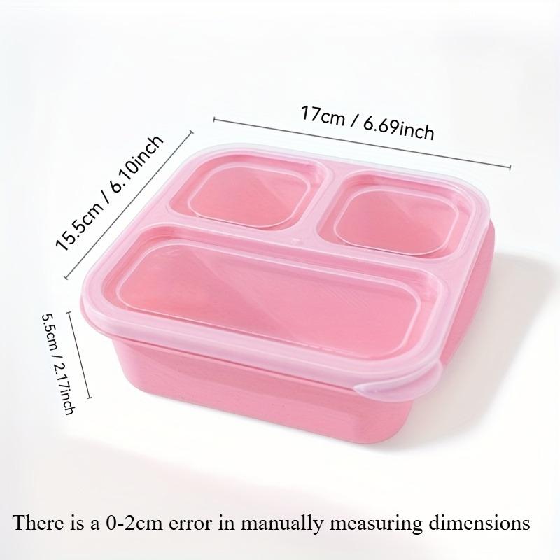 4Pcs Very Exquisite Set Of Snack Boxes, Lunch Box Can Be Reused, Microwave Heating Suitable For School, Work, Travel