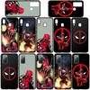 Phone Case for iPhone 17 16 15 Plus Huawei P30 P20 Lite Y9 Redmi Note 14 12 11 13 Pro 9C Max OPPO A60 A80 A40 A18 A38 Superhero Deadpool Comics Cover