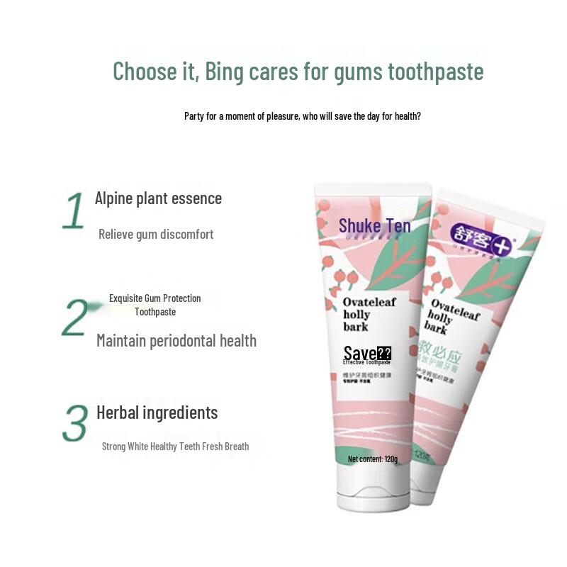 Shuke Anti-Cavity & Refreshing Toothpaste