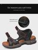 Men's Cross-Border Large Size Breathable Summer Velcro Sandals – Trendy Air Cushion Outdoor Beach Shoes.