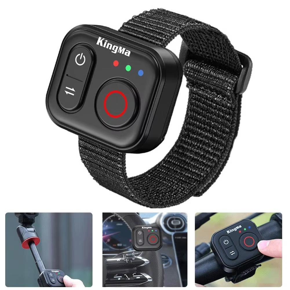 BT Remote Control Wireless Selfie Camera Controller with Wrist Strap Action Camera Accessories for DJI Osmo 360/Action 6/5 Pro/4