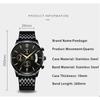 Watch POEDAGAR New Fashion Men Watch Waterproof Luminous Date Sports Watches Luxury Quartz Wristwatch Luxuri Male Clock +Box