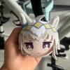 Cute Anime Horse Girl Plush Doll Keychain High Value Character Pendant Soft Stuffed Toy Bag Charm Accessory For Fans