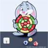 Educational Toy - Cartoon Animal Dart Board Sticky Ball - Perfect Christmas Gift for Kids Christmas, Thanksgiving  Gift