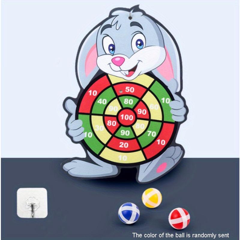 Educational Toy - Cartoon Animal Dart Board Sticky Ball - Perfect Christmas Gift for Kids Christmas, Thanksgiving Gift