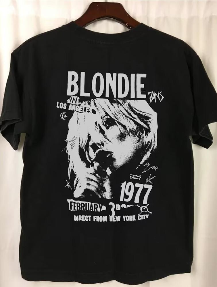 Blondie 1977 Direct From New York City t-shirt Unisex T-Shirt XXXXL