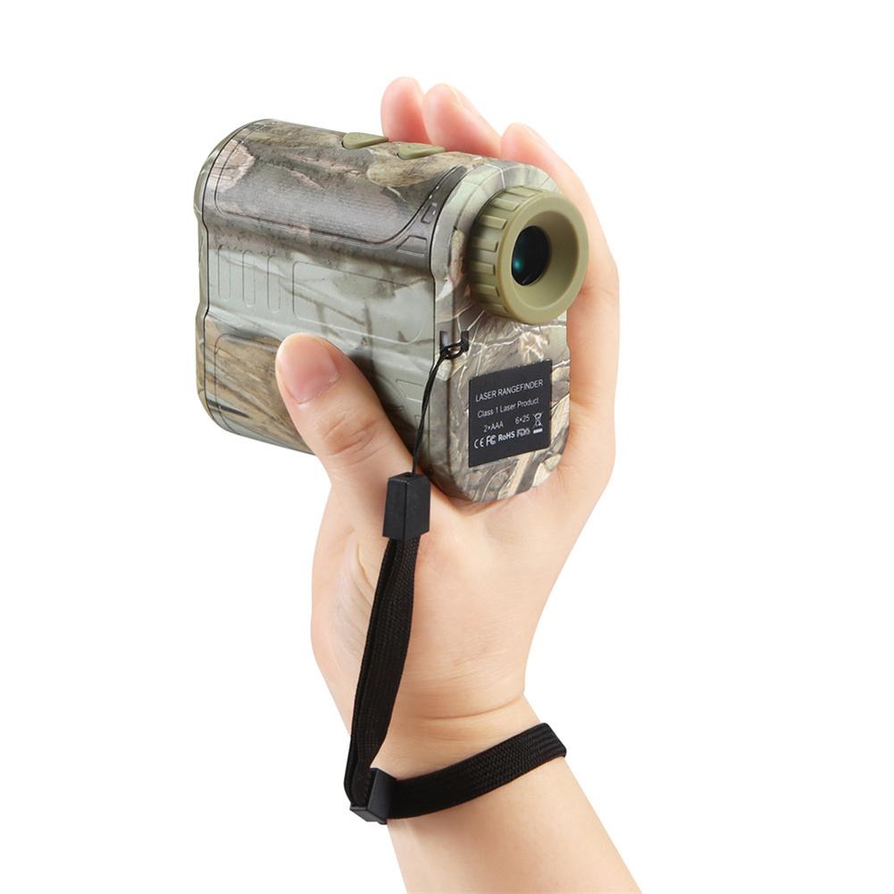 6x 600m Golf Rangefinder High-precision Optical Lens Camouflage Telescope Distance Meter