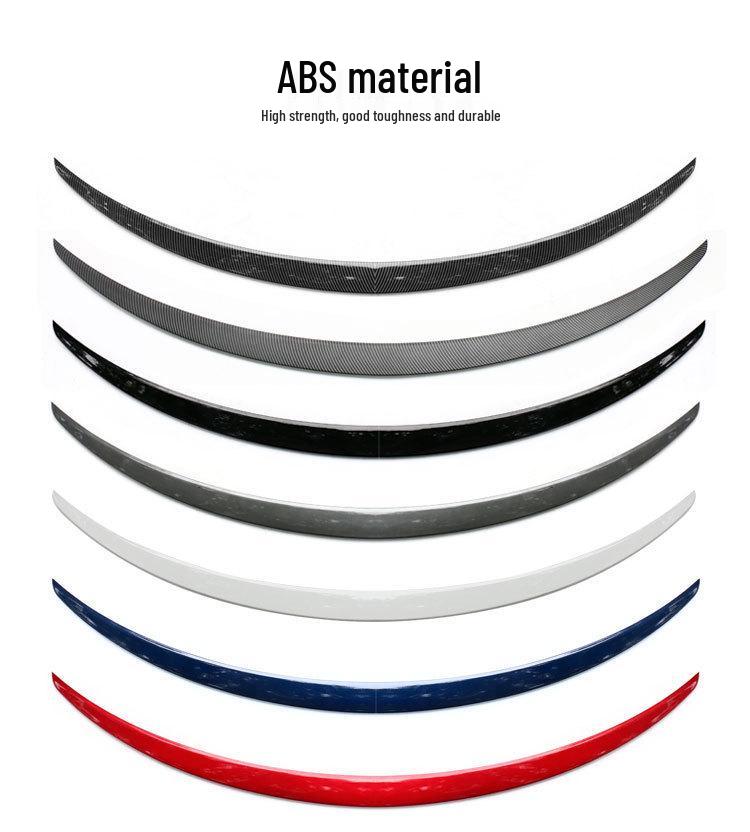 Tesla Model Y High-Performance Carbon Fiber Rear Spoiler - Ya Huanxin Version Accessories