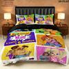 Barboskiny Bedding Quilt Set Quilt Cover Pillowcase Home Decoration Birthday Gift (1 * duvet cover + 2 * pillowcase, without core)