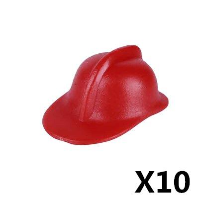 Military Soldier Figure Helmet Building Block Motorcycle Racing hat Cape cap Building Block Weapon Accessories Gift Toy Kid J052