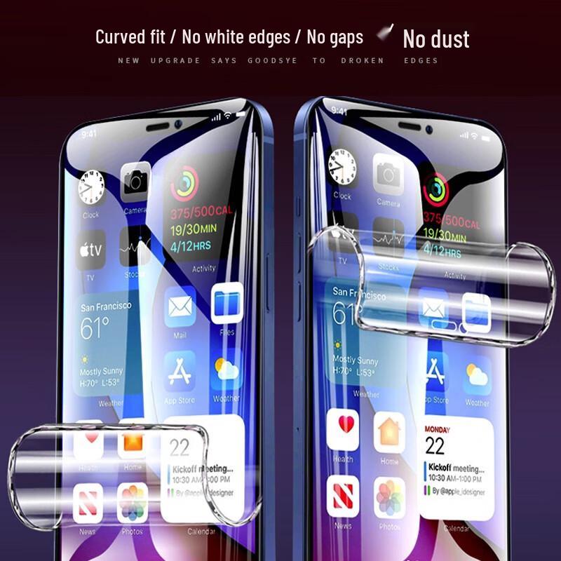 Hydrogel Screen Protector for iPhone 12/12 Pro