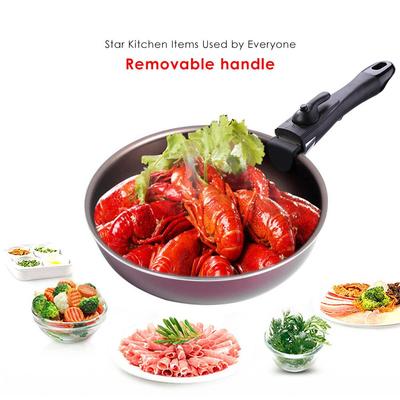 Detachable Pan Handle Folding Non-stick Pan Grips Replacement Cookware Handgrip Anti-scald Useful Camping Accessories