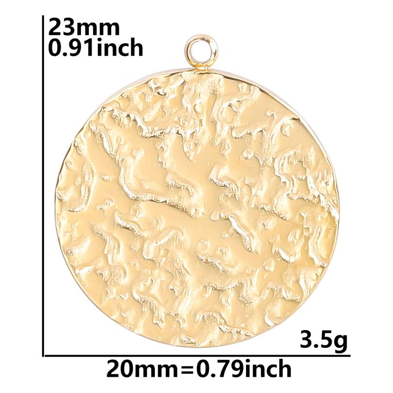 6pcs Sun Moon Stainless Steel Charms For Jewelry Making Bulk Flower Pendant Charm Gold Color Breloque Acier Inoxydable Pendant