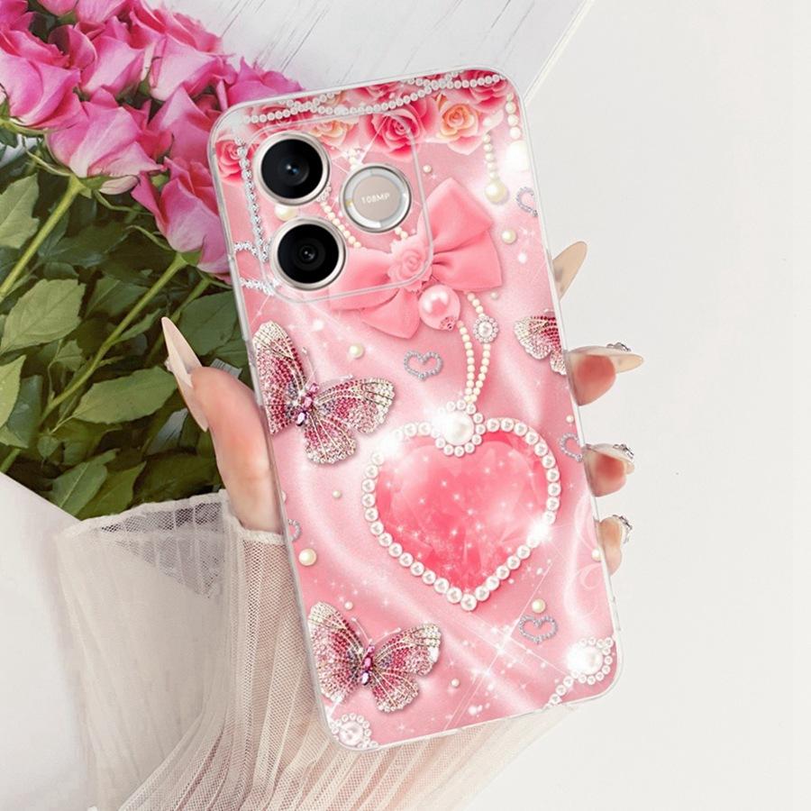 Pro Honor 600 Lite Pouzdro na telefon s počátečním písmenem pro Huawei Y6p Y 7 P Matný zadní kryt Ochrana fotoaparátu Nárazuvzdorná pouzdra