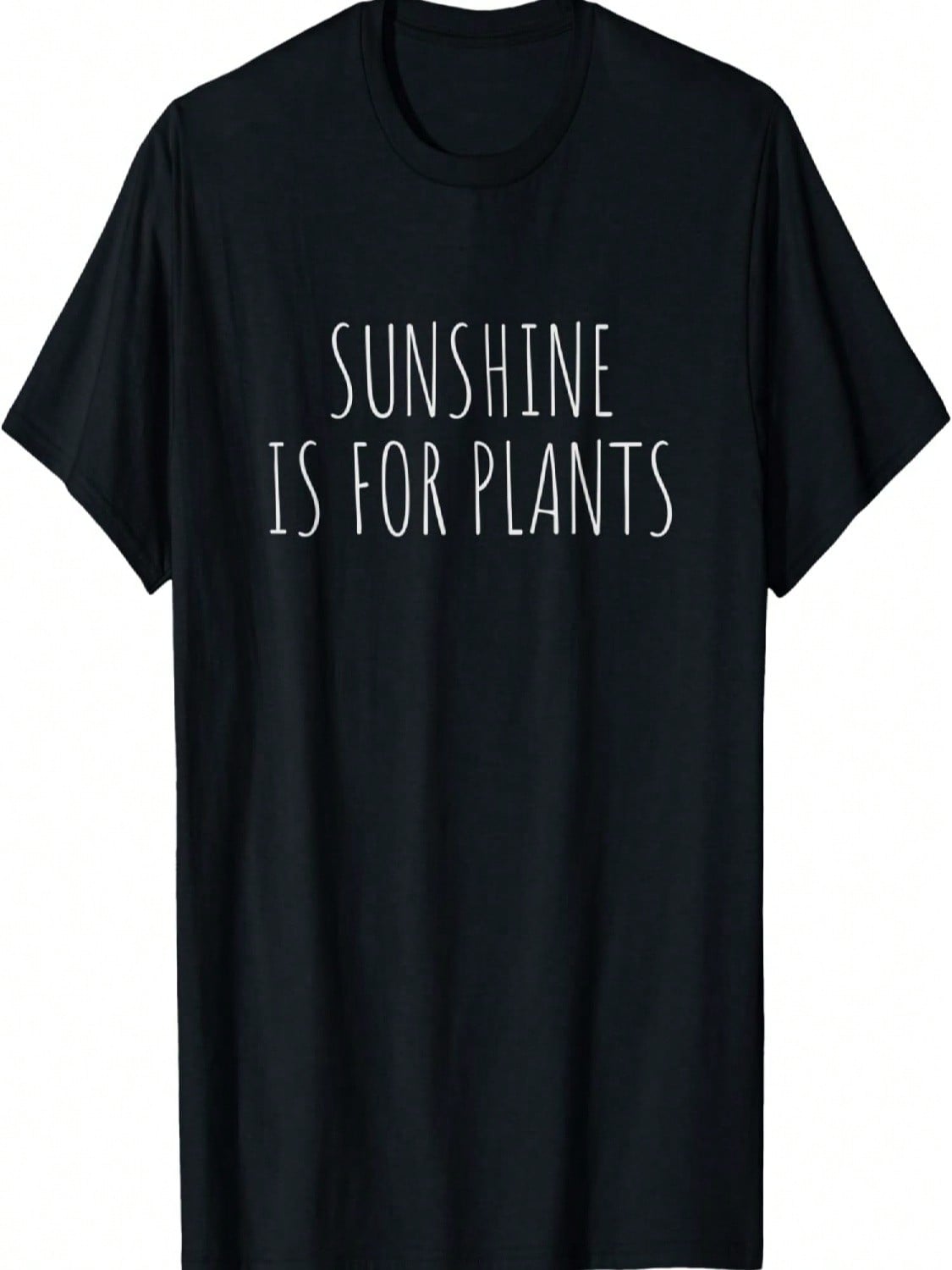 Sunshine Is For Plants unisex Wounisex T-Shirt S разноцветный