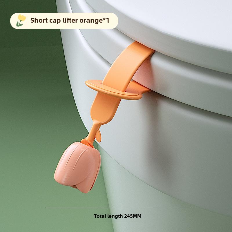 Silicone Toilet Lid Lifter: Keeps Hands Clean, Portable Smart Home Solution