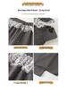 Black Polka Dot High Waist Lace Trim Wide Leg Sporty Pants for Women - Slimming, Casual, Spring/Autumn 2025