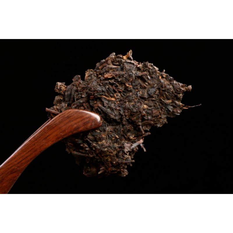 357g Puerh Dry Storage Menghai Mountain Mellow Ripe Tea Yunnan Seven Seed Cake
