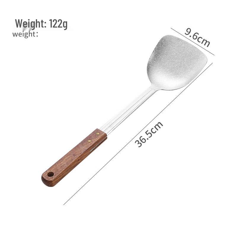 Ru Han Rosewood Handle Titanium Spatula & Ladle Set