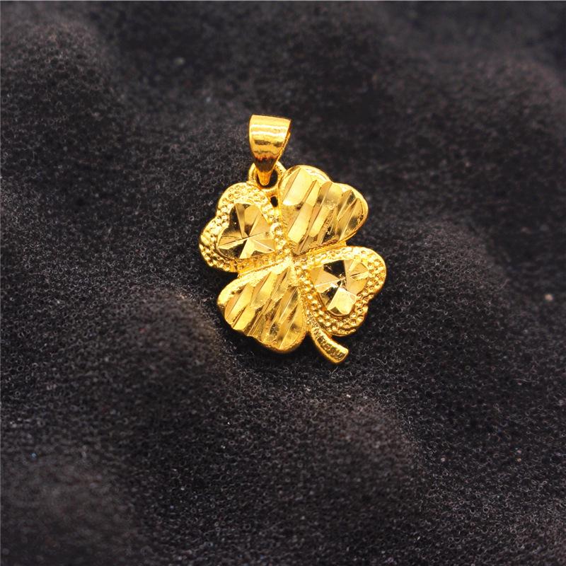 

Ожерелье из позолоченной латуни с подвеской в виде капли воды и цветка сердца для женщин