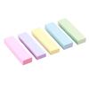 5Pcs Colorful Adhesive Notepads 76X20mm Repositionable Adhesive Note Pocket Memopad 500 Sheets In Total Office Supplies