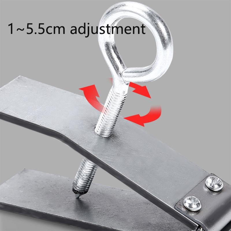 Adjustable Tile Height Regulator 1-5.5cm Durable Wall Ceramic Tile Locator 250KG Galvanized Steel Lifter Leveling Tool