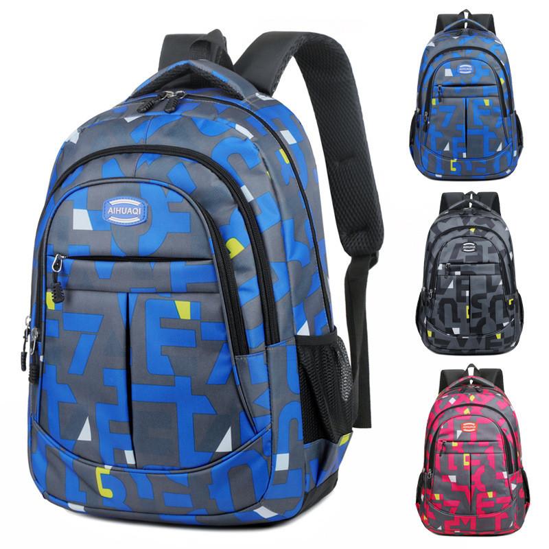 Schoolbag Leisure Student Anti Splashing Water Wear Resistant Backpack Travel