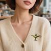 Stabile Teekanne Brooch im antiken Stil Leicht Sicheres Klick-System Anstecknadel Für Lässige Formelle Outfits
